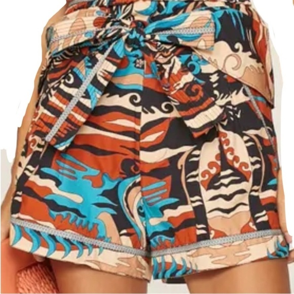 CHUFY Pants - CHUFY KEKET Shorts Extra Small Kathmandu Heights Brown Orange Blue EUC boho